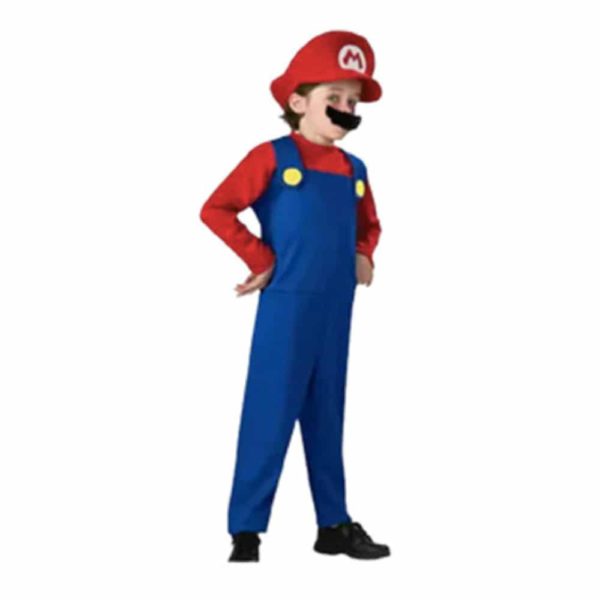 Déguisement Mario Bros enfant garçon Déguisement Mario Déguisement Jeux Vidéos