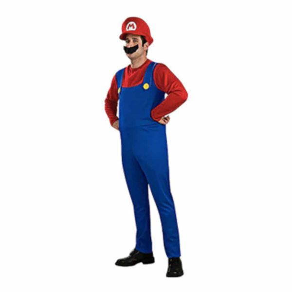 Déguisement Mario Bros homme Déguisement Mario Déguisement Jeux Vidéos