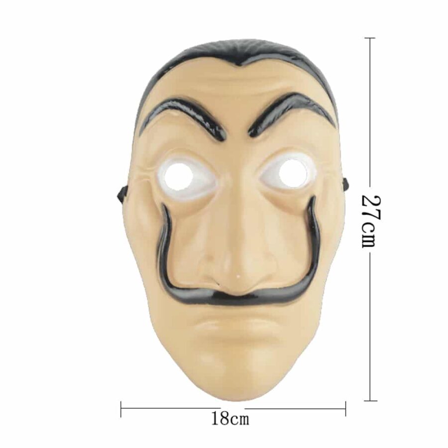 Masque Dali, La Casa de papel Déguisement Casa de Papel Accessoire Déguisement Déguisement Film