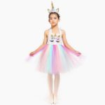 Déguisement enfant robe tutu licorne arc-en-ciel Déguisement Animaux Déguisement Licorne