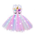 Déguisement enfant robe tutu licorne arc-en-ciel Déguisement Animaux Déguisement Licorne