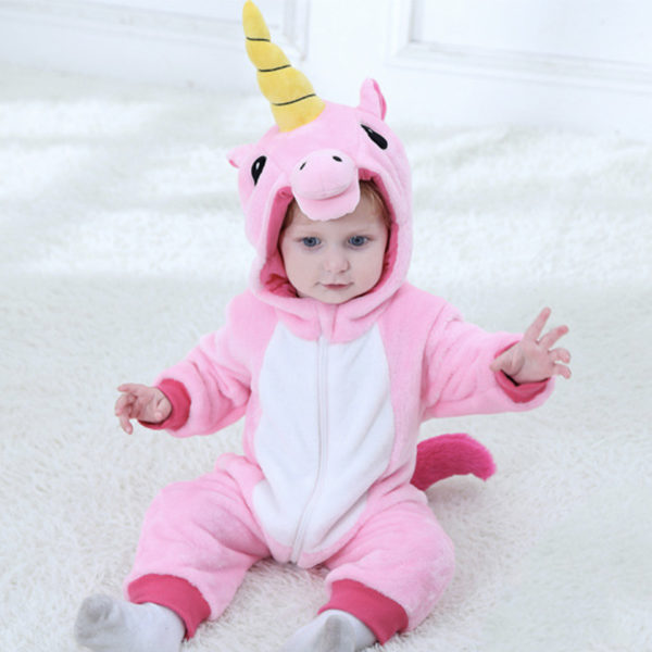 Déguisement bébé combinaison licorne rose Déguisement Animaux Déguisement Licorne