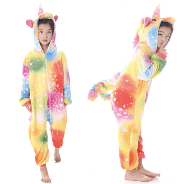 Déguisement enfant combinaison licorne multicolore Déguisement Animaux Déguisement Licorne