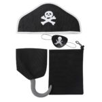 Kit de déguisement cosplay pirate pour enfants Déguisement Halloween Déguisement Historique Déguisement Pirate