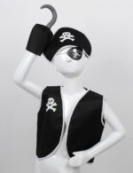 Kit de déguisement cosplay pirate pour enfants Déguisement Halloween Déguisement Historique Déguisement Pirate