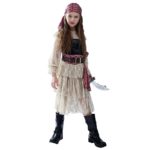 Robe cosplay pirate pour filles Déguisement Historique Déguisement Pirate