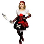 Tenue de pirate pour filles Déguisement Historique Déguisement Pirate