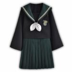 Costume de cosplay Serpentard fille Déguisement Film Déguisement Harry Potter