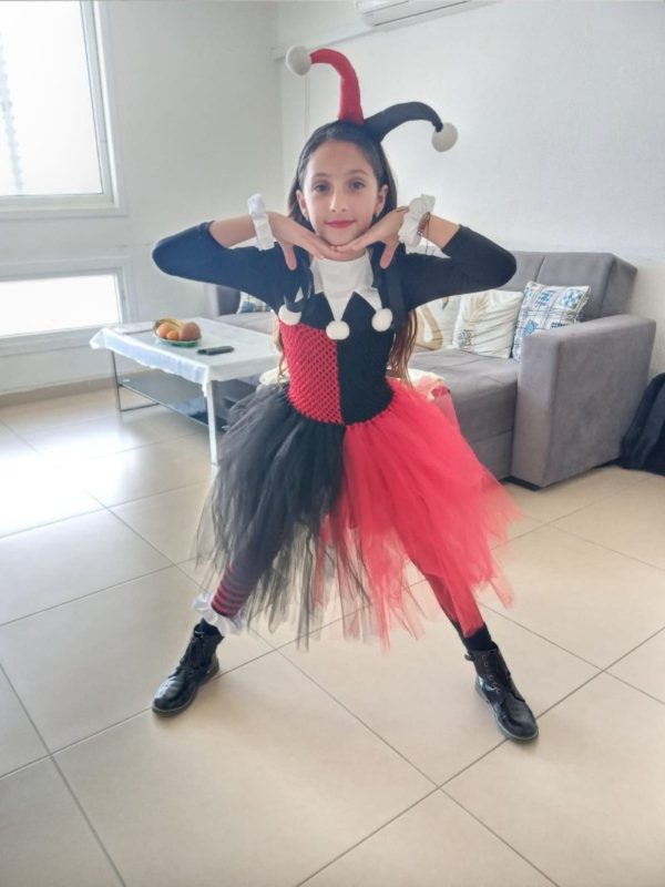 Costume Harley Quinn Arlequin pour enfant Déguisement Film