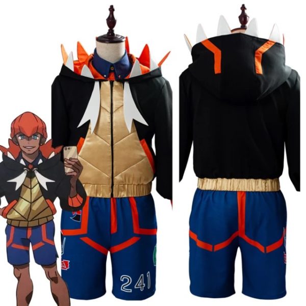 Déguisement cosplay Pokemon Raihan Déguisement Jeux Vidéos Déguisement Pokemon