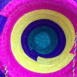 Chapeaux de paille à bords colorés style mexicain Déguisement Historique Déguisement Mexicain