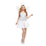 Costume Cosplay dange blanc pour femmes Déguisement Fantastique Déguisement Fée