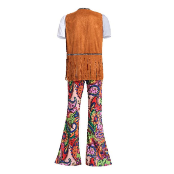 Costume Hippie 60s 70s pour hommes Déguisement Hippie Déguisement Historique