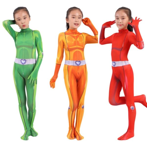 Costume Totally spies fille et femme Déguisement Film Déguisement Totally Spies