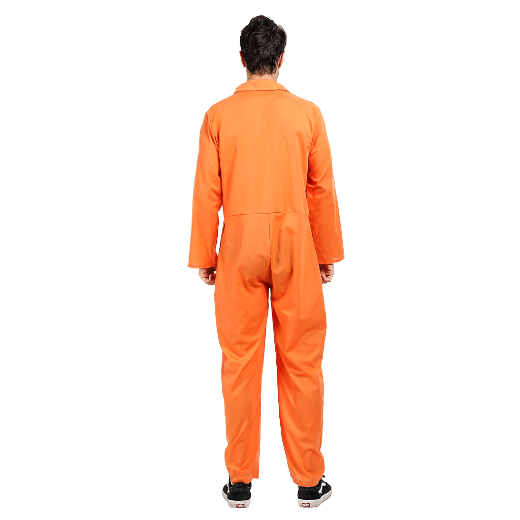 Déguisement prisonnier orange pour homme Déguisement Film