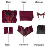 Déguisement super-héros Wanda Maximoff Marvel Déguisement Marvel
