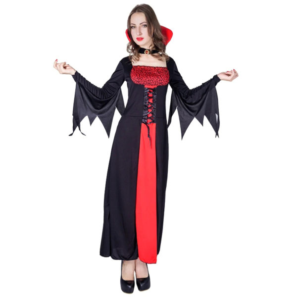 Costume de Vampire gothique pour femmes Déguisement Fantastique Déguisement Vampire