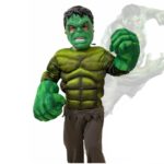 Gants Hulk pour enfant Déguisement Marvel