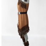 Robe indienne marron fantaisie pour femmes Déguisement Historique Déguisement Indien