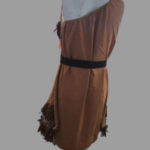 Robe indienne marron fantaisie pour femmes Déguisement Historique Déguisement Indien