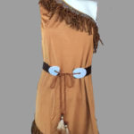 Robe indienne marron fantaisie pour femmes Déguisement Historique Déguisement Indien