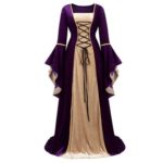Robe style irlandais médiéval pour femme Déguisement Historique