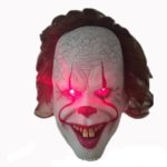 Masque clown Halloween lumineux Accessoires Déguisement Halloween