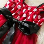 Robe Minnie Mouse motif pois Déguisement Disney Déguisement Minnie