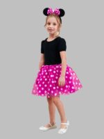 Robe Minnie Mouse pour petite fille Déguisement Disney
