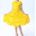 Robe princesse Belle pour filles Déguisement Disney