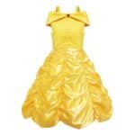 Robe princesse Belle pour filles Déguisement Disney