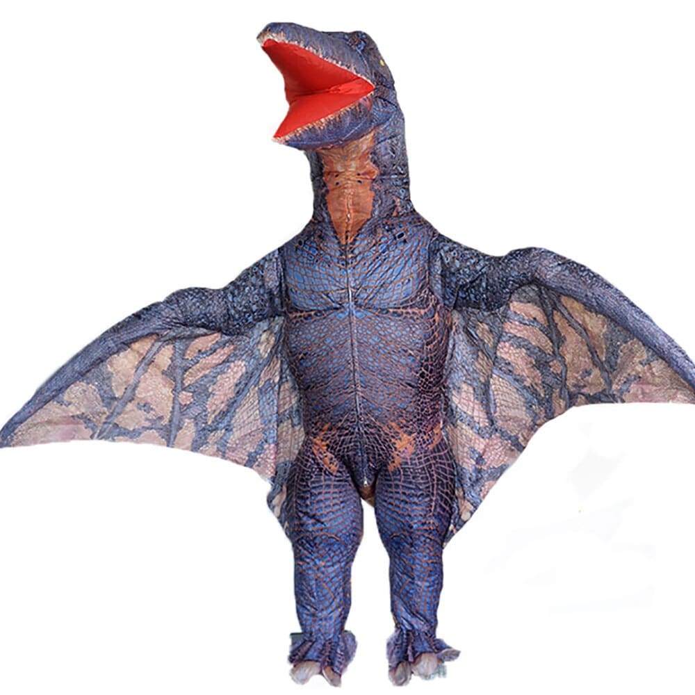 Costume gonflable de dinosaure bleu 35071 2vgksl