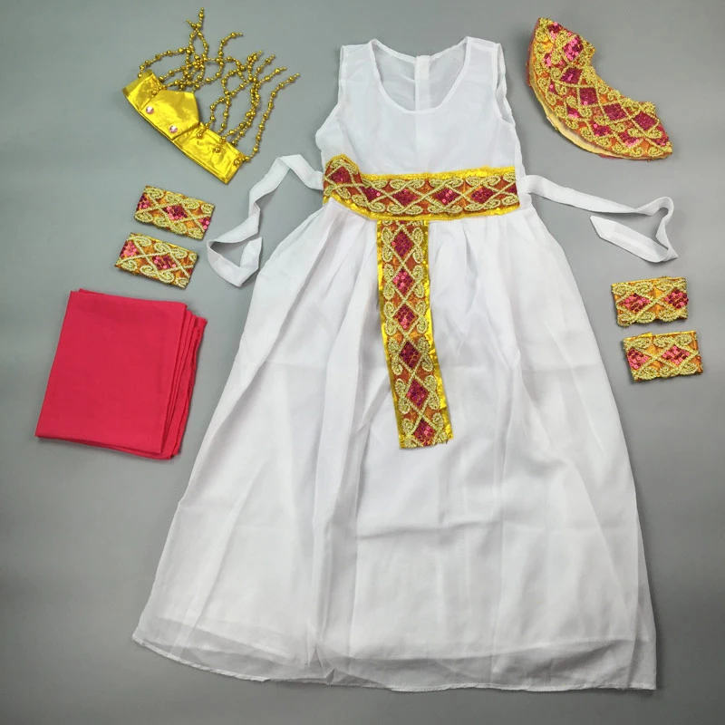 DiULi Costume Cléopâtre Pour Fille - Robe Princesse