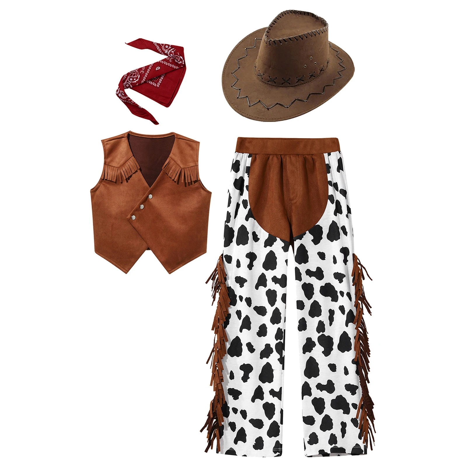 DÉGUISEMENT COWBOY VACHER GRANDES PLAINES HOMME