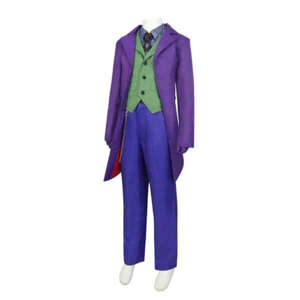 Costume Joker pour enfant sur fond blanc
