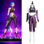 Déguisement pour femme Jinx cosplay dans league of legends