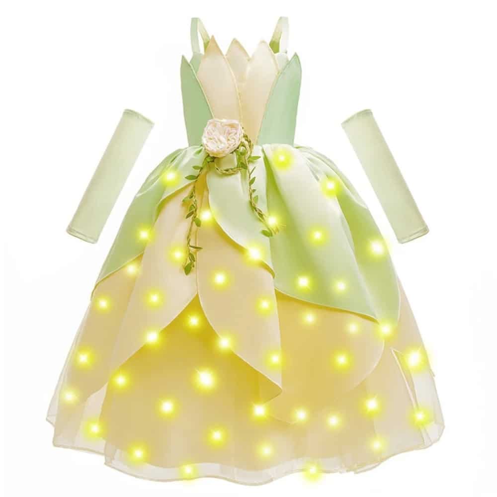 Robe princesse LED déguisement la Princesse et la Grenouille – Image 3